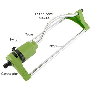 120-градусные осциллирующие разбрызгиватели