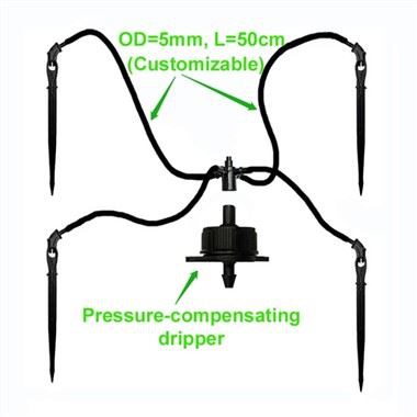 Капельницы Arrow для полива сада